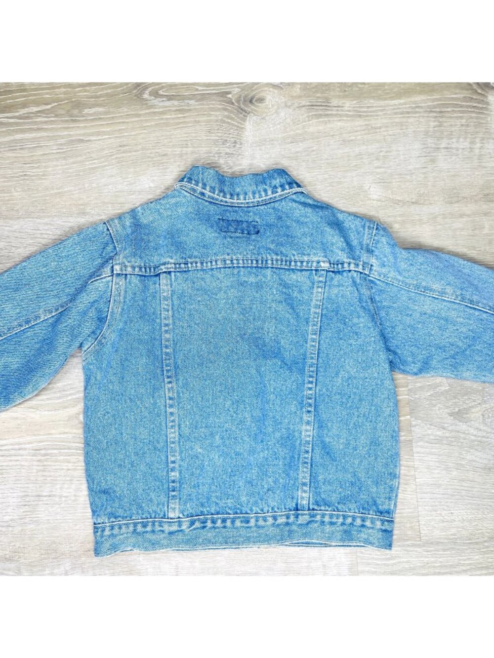 Vintage Route 66 Denim Jean Jacket Gender Neutral Kids 10 - 12 / Adult XS - Picture 6 of 14
